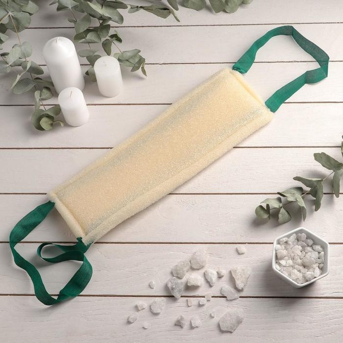 Губка для тела жёсткая &laquo;Шахтёрская&raquo;, 36,5&times;11,5 см, цвет МИКС