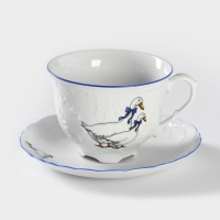 Чайная пара &laquo;Рококо. Гуси&raquo;, 330 мл