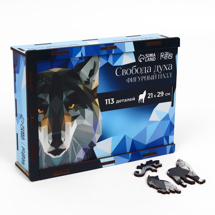 Пазл деревянный фигурный «Свобода духа», 113 элементов Пазл деревянный фигурный «Свобода духа», 113 элементов
