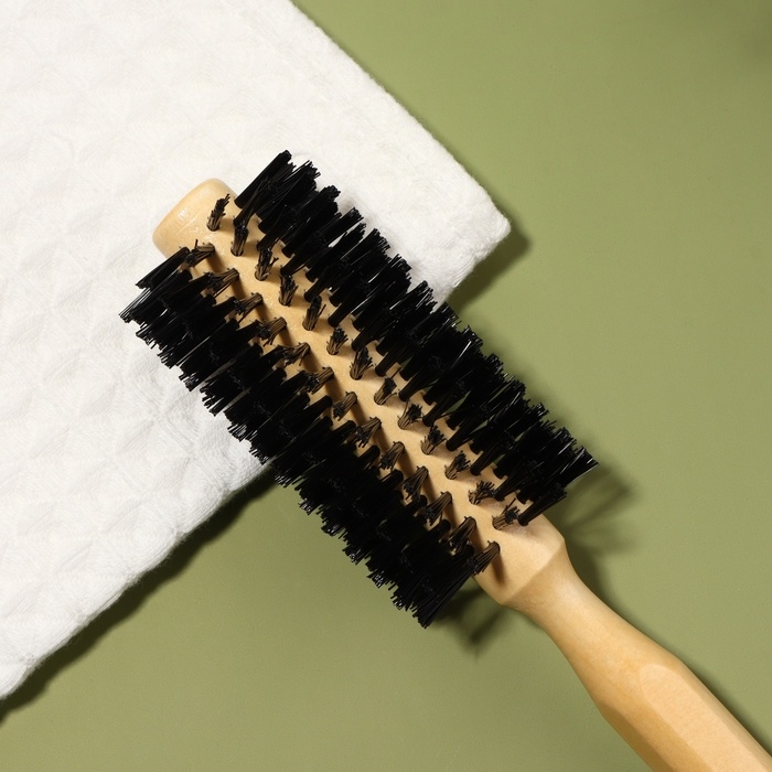 Брашинг &laquo;Натурель&raquo;, d = 1,9/5 &times; 22 см, искусственная щетина, цвет &laquo;светлое дерево&raquo;