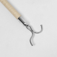 Съемник для одежды L=100, вилка 8×6, труба дерево,, цвет бежевый Съемник для одежды L=100, вилка 8×6, труба дерево,, цвет бежевый