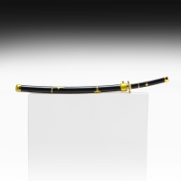 Сувенирное оружие мини "Катана Юбасири", 24 см, чёрная