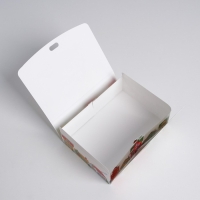 Коробка подарочная новогодняя складная &laquo;Новогодние истории&raquo;, 16.5 х 12.5 х 5 см, Новый год