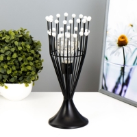 Ночник "Кубок" LED от батареек ААА чёрный 10х10х26,5 см RISALUX Ночник "Кубок" LED от батареек ААА чёрный 10х10х26,5 см RISALUX