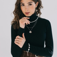 Браслет жемчуг &laquo;Барокко&raquo;, бусины, цвет белый в серебре, L=18 см