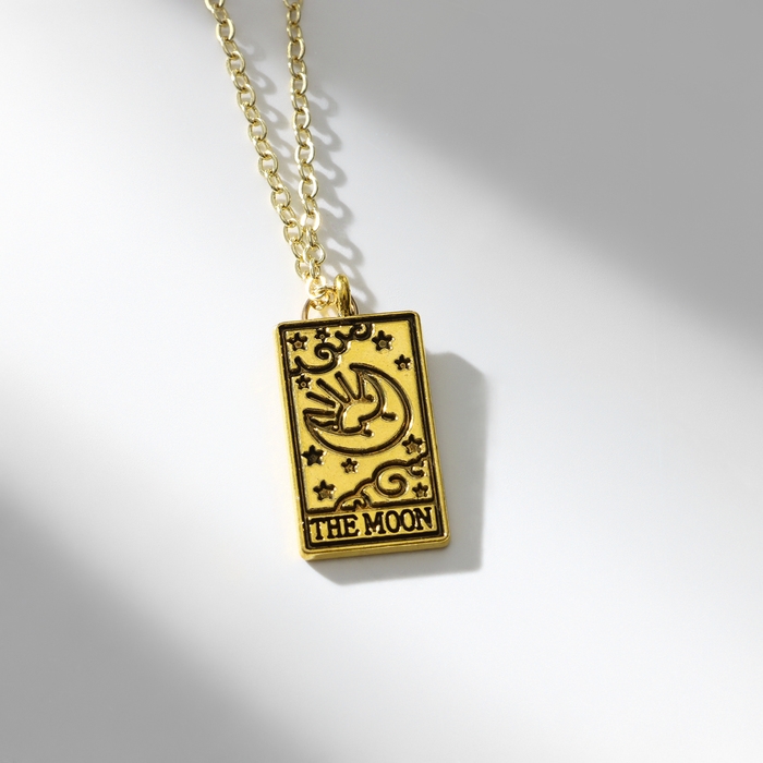 Кулон &laquo;Таро&raquo; луна, цвет золото, 50 см