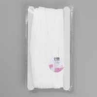 Лента тоннельная, двухстрочная, 10 мм, 10 ± 0,5 м, цвет белый Лента тоннельная, двухстрочная, 10 мм, 10 ± 0,5 м, цвет белый