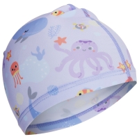 Шапочка для плавания детская &laquo;На волне&raquo; &laquo;Подводный мир&raquo;, тканевая, обхват 46-52 см