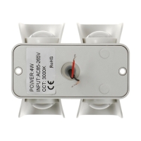 Светильник фасадный &laquo;Элегант&raquo;, FSD-043, 4 Вт, 3000К, 2 луча, IP65, 220 В, пластик, белый