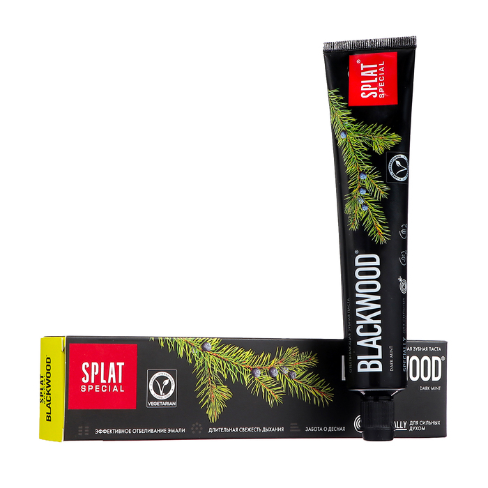 Зубная паста Splat Special Black Wood, 75 мл Зубная паста Splat Special Black Wood, 75 мл