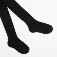 Колготки детские махровые, цвет чёрный, рост 140-146 см Колготки детские махровые, цвет чёрный, рост 140-146 см