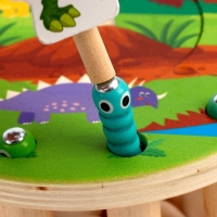 Логический центр 2 в 1 &laquo;Динозаврик и яички&raquo; 14,5 &times; 14,5 &times; 8 см