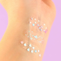 Глиттер для лица и тела &laquo;Единорожка&raquo;, блеск по 3 гр, кисточка