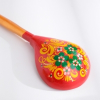 Ложка &laquo;Краснушка&raquo;, салатная, 6&times;21, хохлома