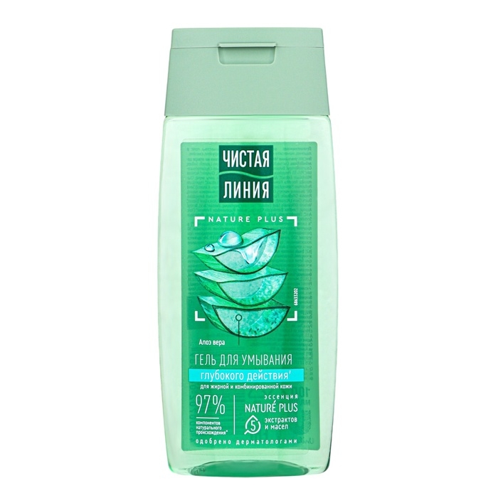 Подарочный набор Чистая линия "Ежедневный уход": гель для умывания + гель для лица мультиуход 108375