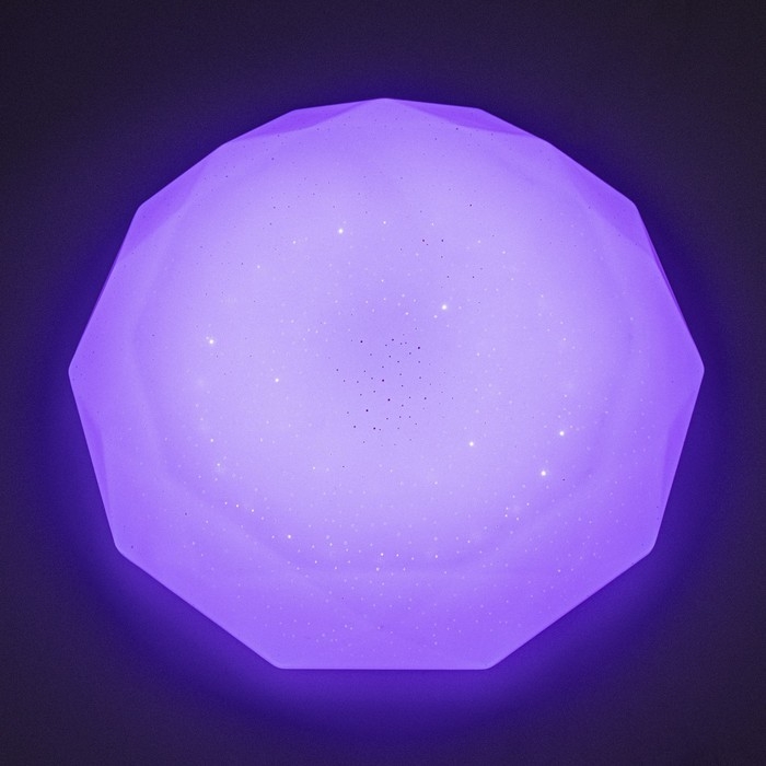 Люстра "Беатрис" ПДУ RGB 60Вт 2700-6400К 4500Лм упр. Алисой 40х40х10см