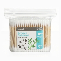 Ватные палочки, наконечник - классика, хлопок/бамбук (стик) 600 шт