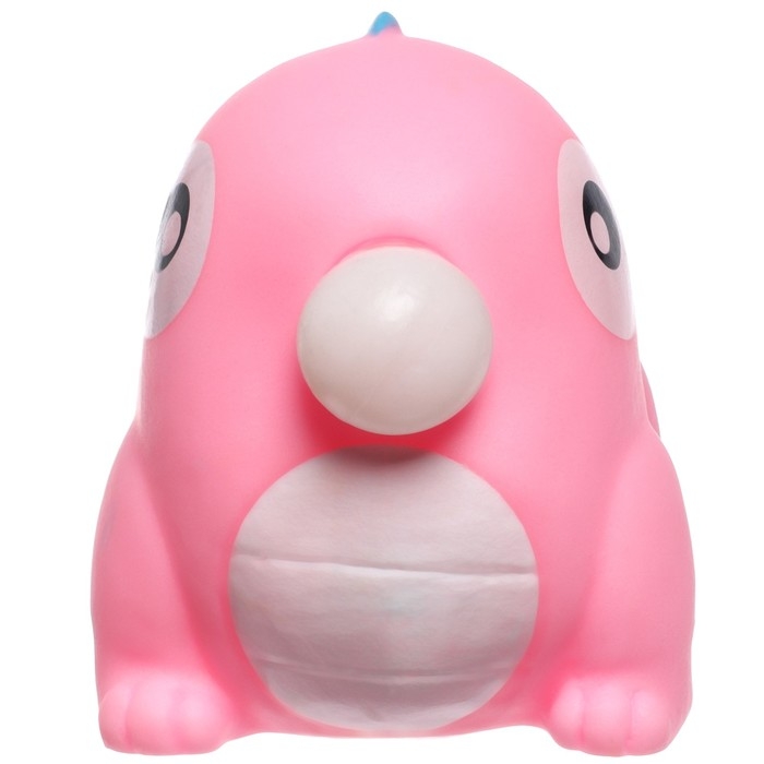 Резиновая игрушка для ванны &laquo;Дракончик с пузырем&raquo;, 5x5 см, цвет МИКС, Крошка Я