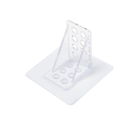 Полкодержатель с клейкой поверхностью ТУНДРА, прозрачный, набор 8 шт. Полкодержатель с клейкой поверхностью ТУНДРА, прозрачный, набор 8 шт.