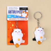 Брелок мялка для ключей &laquo;Кот&raquo; 5 х 3,8 см