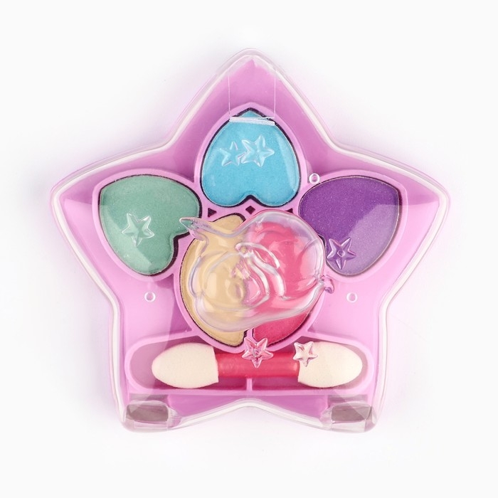 Тени для век детские &laquo;Будь яркой&raquo;, 5 цветов по 2 гр