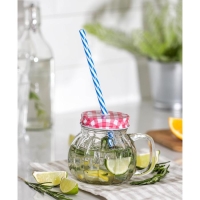 Кружка стеклянная с крышкой и трубочкой «Тыковка», 400 мл, 12,5×10 см, цвет МИКС Кружка стеклянная с крышкой и трубочкой «Тыковка», 400 мл, 12,5×10 см, цвет МИКС
