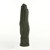 Перчатки женские, безразмерные, без утеплителя, цвет хаки