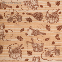 Простыня для бани "Банька" 145х 180 см, 100% хл, вафельное полотно Простыня для бани "Банька" 145х 180 см, 100% хл, вафельное полотно