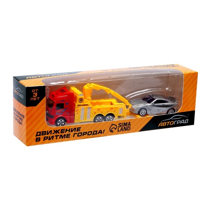 Грузовик металлический &laquo;Эвакуатор&raquo;, МИКС