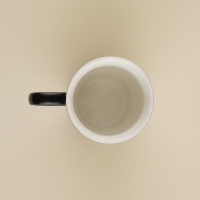 Кружка керамическая SL Home &laquo;Дольче фар ниенто&raquo;, 400 мл, цвет чёрный