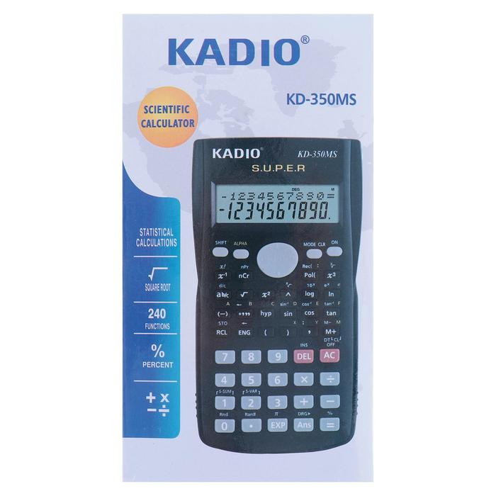 Калькулятор инженерный, 10-разрядный, KK-350MS Калькулятор инженерный, 10-разрядный, KK-350MS