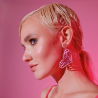 Серьги акрил &laquo;Бабочка&raquo; крылья, цвет серо-фиолетовый в серебре