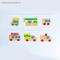 Пазл-конструктор &laquo;Автотранспорт&raquo;