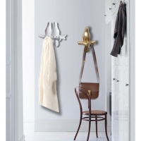 Декор настенный-вешалка "Голубь", 10,5 x 7 см, белый Декор настенный-вешалка "Голубь", 10,5 x 7 см, белый