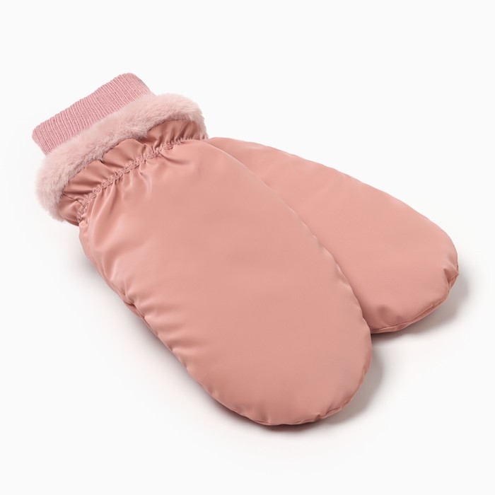 Варежки женские MINAKU, цвет розовый, 25 см Варежки женские MINAKU, цвет розовый, 25 см