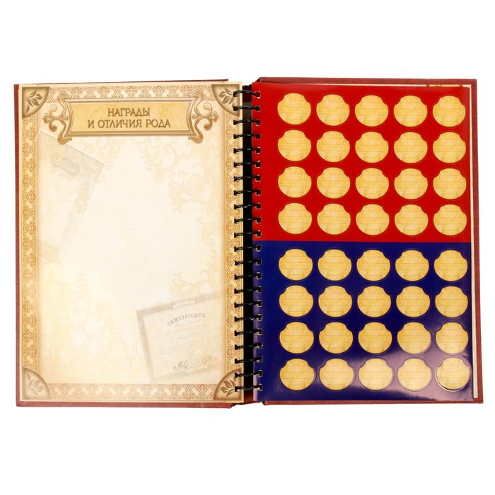 Родословная книга &laquo;История семьи&raquo;, 30 листов, 24.5 х 29.2 см