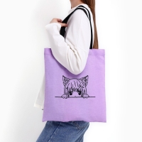 Шопер детский для девочки &laquo;Девочка&raquo;, 35 х 0,5 х 40 см, вышивка, розовый