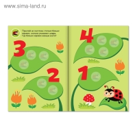 Наклейки кружочки &laquo;Счёт&raquo;, 70 наклеек, 16 стр.