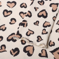 Пижама женская (лонгслив и шорты) KAFTAN Leo love размер 52-54 Пижама женская (лонгслив и шорты) KAFTAN Leo love размер 52-54