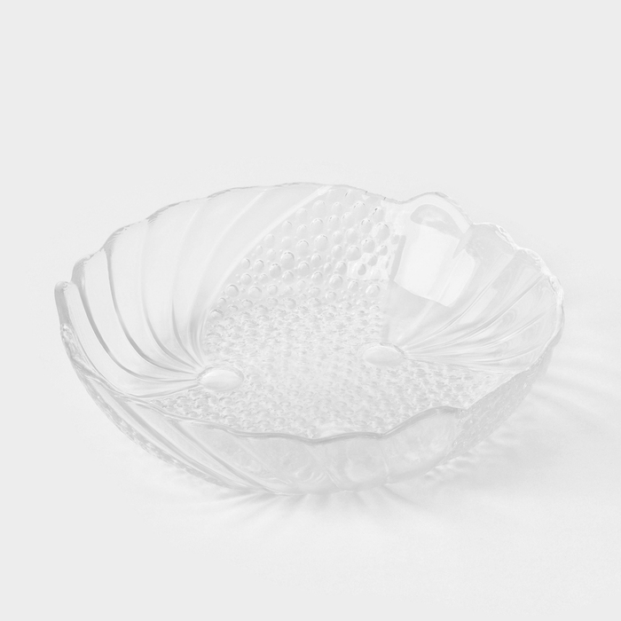 Тарелка глубокая стеклянная Papillion, 300 мл, d=16 см, цвет прозрачный