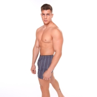 Трусы мужские боксеры, цвет коричневый, размер 52