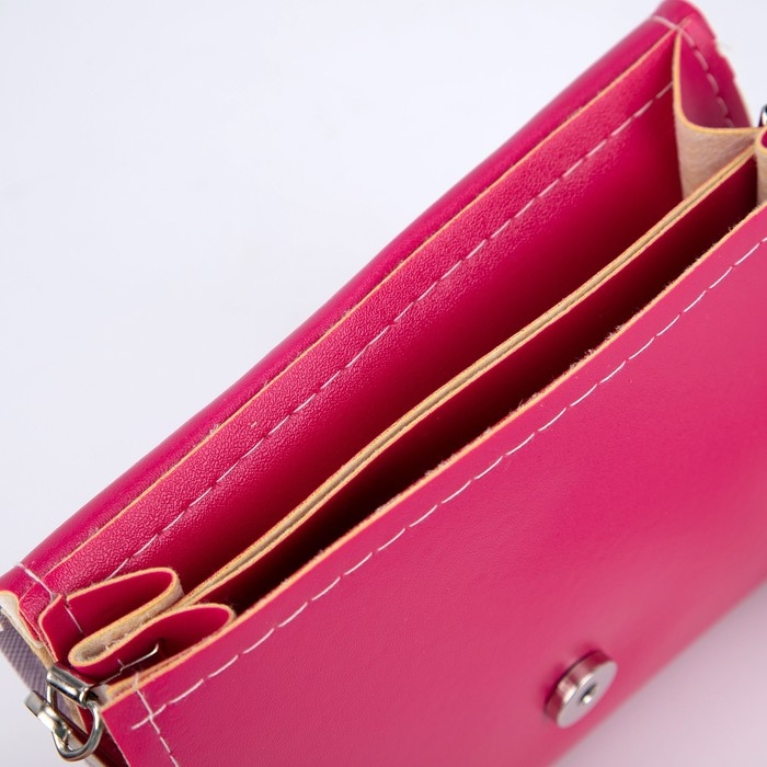 Сумка детская &laquo;Единорог&raquo;, отдел на клапане, цвет белый/розовый, 15х4х12 см