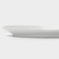 Блюдце овальное к соуснику 100 мл