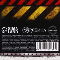 Подарочный набор ЧИСТОЕ СЧАСТЬЕ &laquo;23 февраля: Настоящему мужчине&raquo;, гель для душа и шампунь для волос, 2&times;100