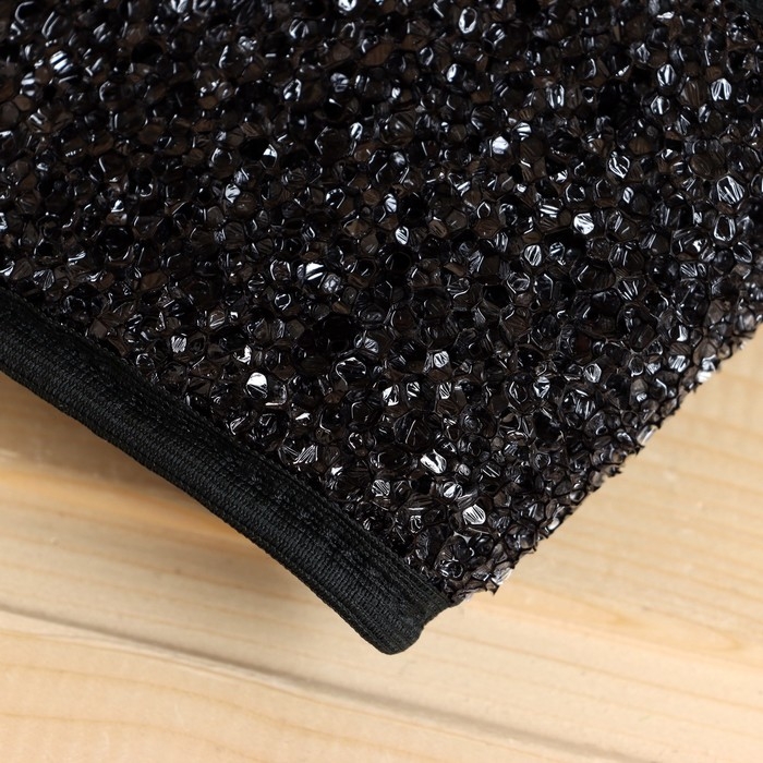 Мочалка банная с ручками &laquo;Жесть&raquo;, 48&times;10 см