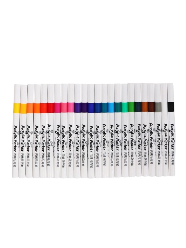 Набор акриловых маркеров 24 цвета