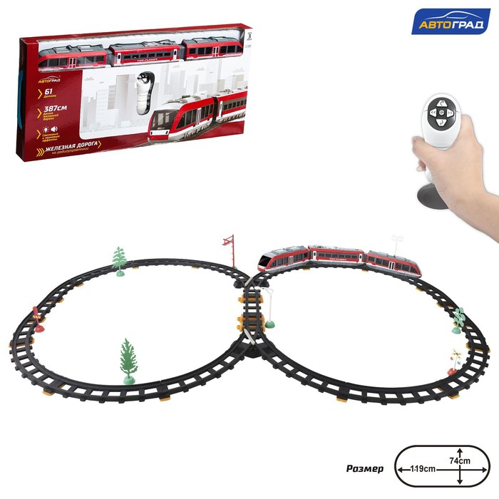 Железная дорога &laquo;Метро&raquo;, радиоуправление, световые и звуковые эффекты