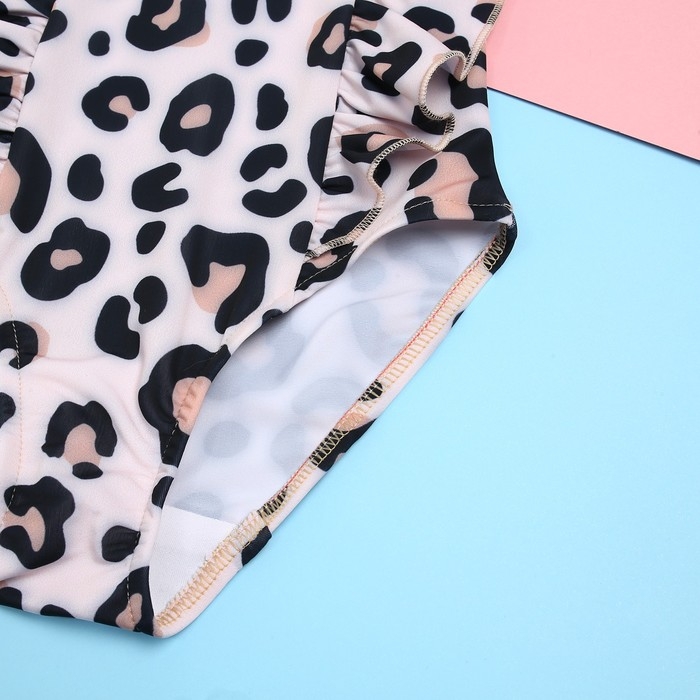 Купальник детский KAFTAN &laquo;Леопард&raquo;, рост 110-116 (32)