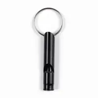 Свисток для выживания высокочастотный, до 100 дБ, 5 см, чёрный