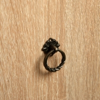 Ручка кнопка ТУНДРА VINTAGE 029, цвет бронза, 8 шт TMP